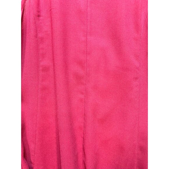 Abercrombie & Fitch Womens Swing  A Line Dress Summer Size Medium Red Sleeveless - Picture 13 of 13